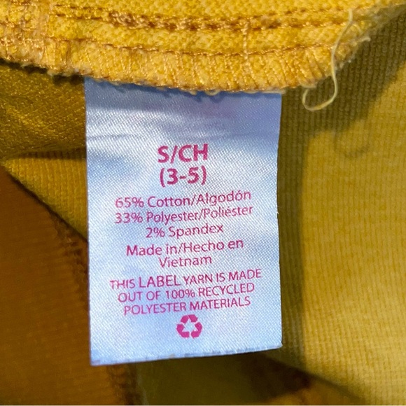 No Boundaries Woman’s Mustard Yellow Skinny Casual Pants - Picture 3 of 5